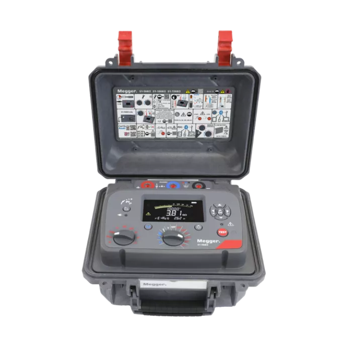 New Expert 5 kV, 10 kV and 15 kV insulation resistance testers